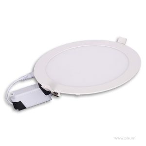 Nanoco-Đèn âm trần slim panel 12W ánh sáng vàng 3000K [Kích thước:   ∅174x22mm, Khoét lỗ:  ∅160mm]